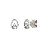 Ohrringe Elaine Firenze 14ct. Weißgold 75035760E/3