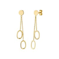Ohrringe Elaine Firenze 14ct. Gelbgold 1113797E
