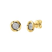 Ohrringe Elaine Firenze 14ct. Gelbgold 75024350E/3
