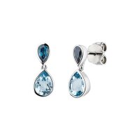 Ohrringe Elaine Firenze 14ct. Weißgold 75021560E/3