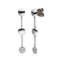 Ohrringe Elaine Firenze 14ct. Weißgold 55651661E/3