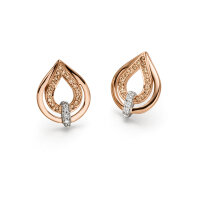 Ohrringe Elaine Firenze 14ct. Roségold 55625171E/3