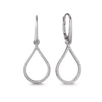 Ohrringe Elaine Firenze 14ct. Weißgold 55599761E/3