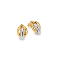 Ohrringe Elaine Firenze 14ct. Weiß/Gelbgold 58022