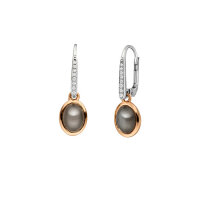 Ohrringe Elaine Firenze 14ct. Weiß/Roségold...