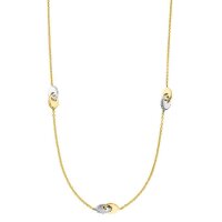 Halskette Elaine Firenze 14ct. Gelbgold 75019150C/3