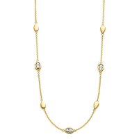 Halskette Elaine Firenze 14ct. Gelbgold 75022550C/3