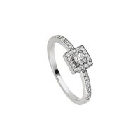 Damenring Elaine Firenze 14ct. Weißgold 75035960R/3