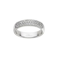 Damenring Elaine Firenze 14ct. Weißgold 75032460R/3