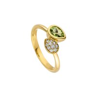 Damenring Elaine Firenze 14ct. Gelbgold 75021912R/3