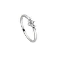 Damenring Elaine Firenze 14ct. Weißgold 75029360R/3