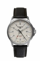 Bauhaus Herrenuhr " Aviation " inkl. Ersatzband...